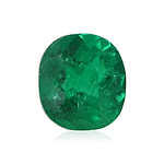 2.60 Carat Green COLOMBIAN Cushion Emerald CD