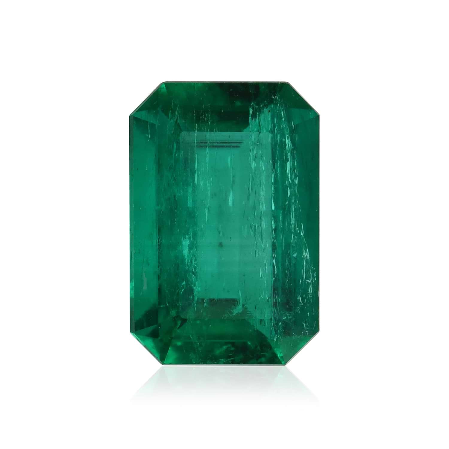 3.37 Carat Green COLOMBIAN Emerald Emerald GRS