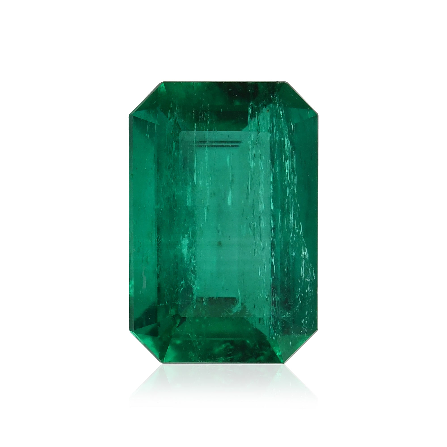 3.37 Carat Green COLOMBIAN Emerald Emerald GRS