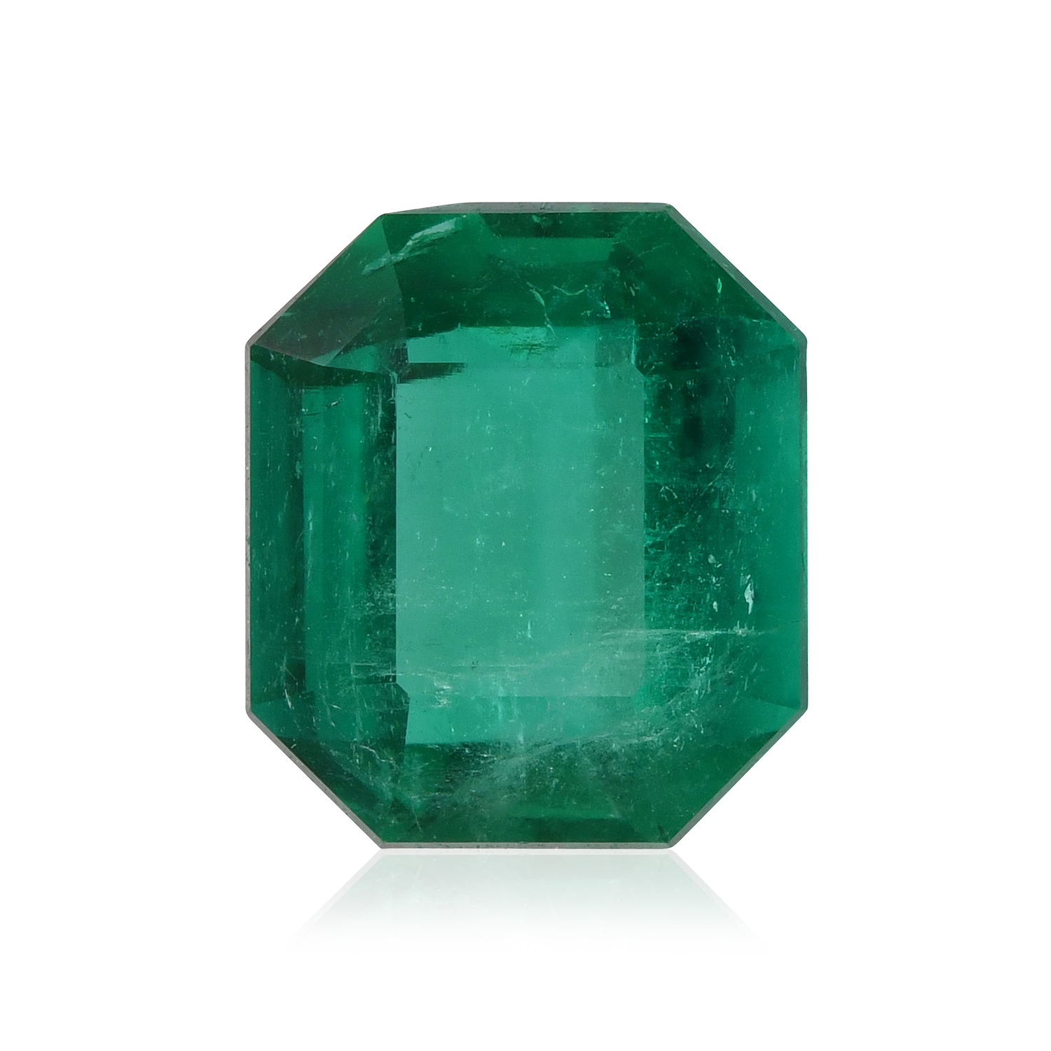 3.47 Carat Green COLOMBIAN Emerald Emerald CD