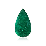 1.01 Carat Green COLOMBIAN Pear Emerald CD