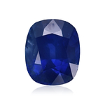 4.92 Carat Blue SRI LANKAN Cushion Sapphire GRS