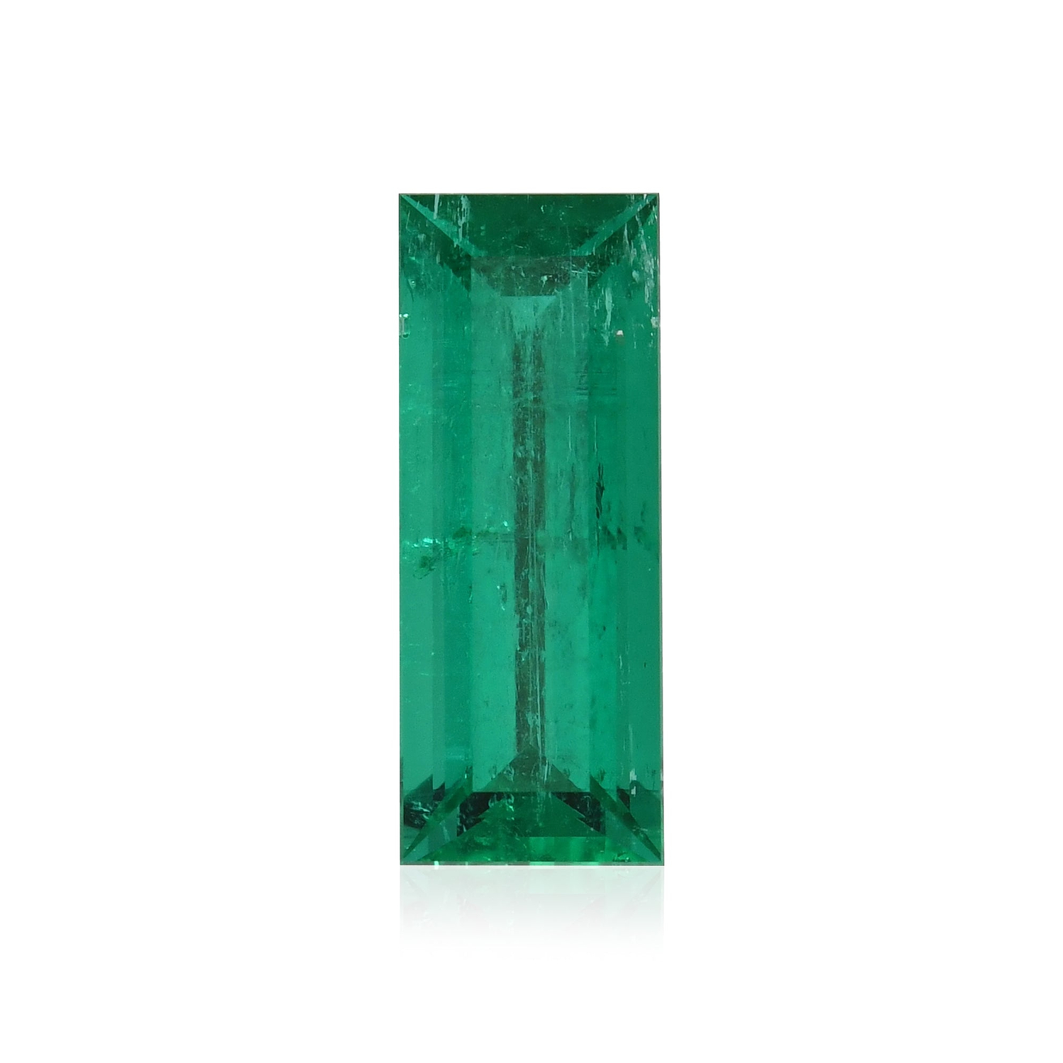 1.11 Carat Green COLOMBIAN Baguette Emerald CD
