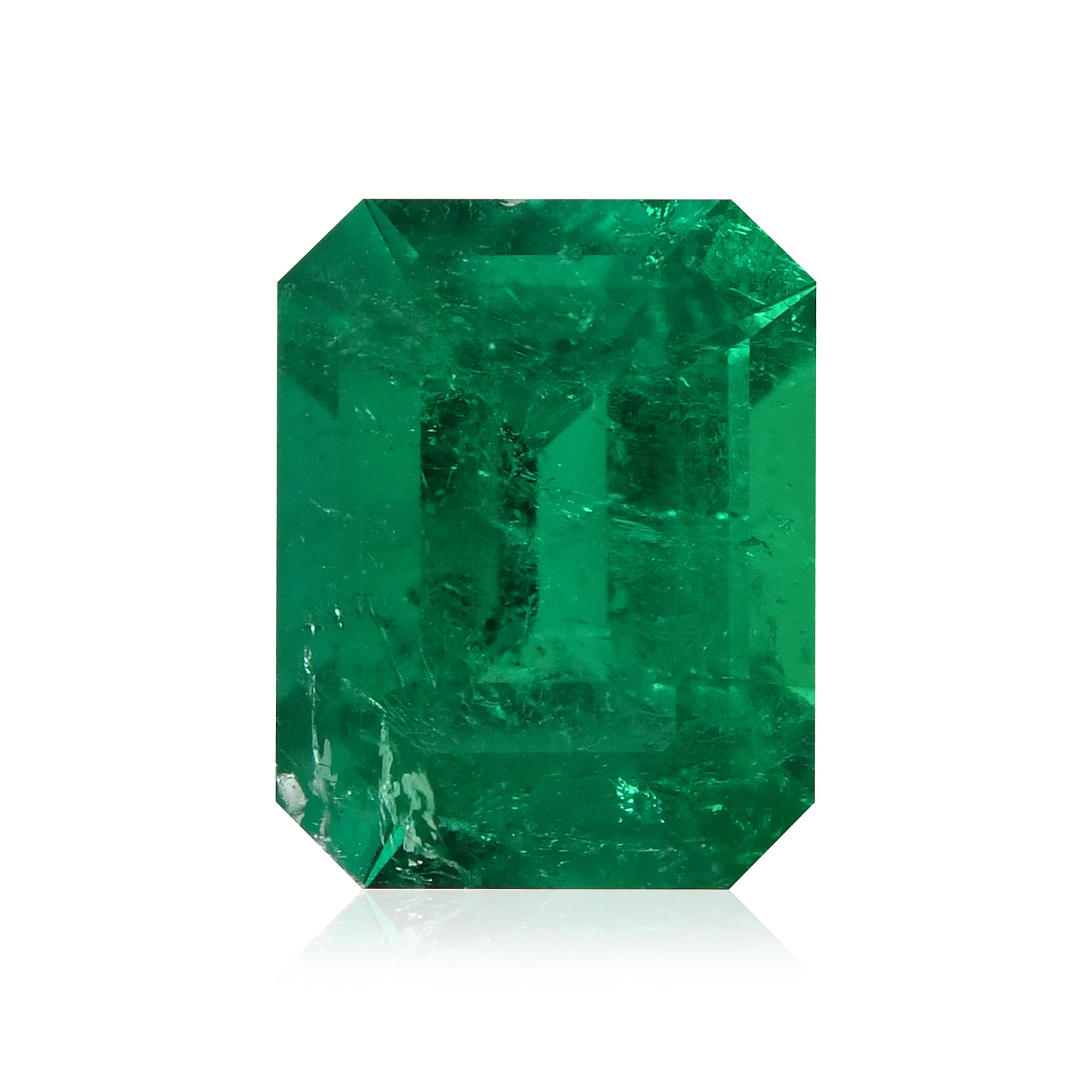 1.16 Carat Green COLOMBIAN Emerald Emerald CD