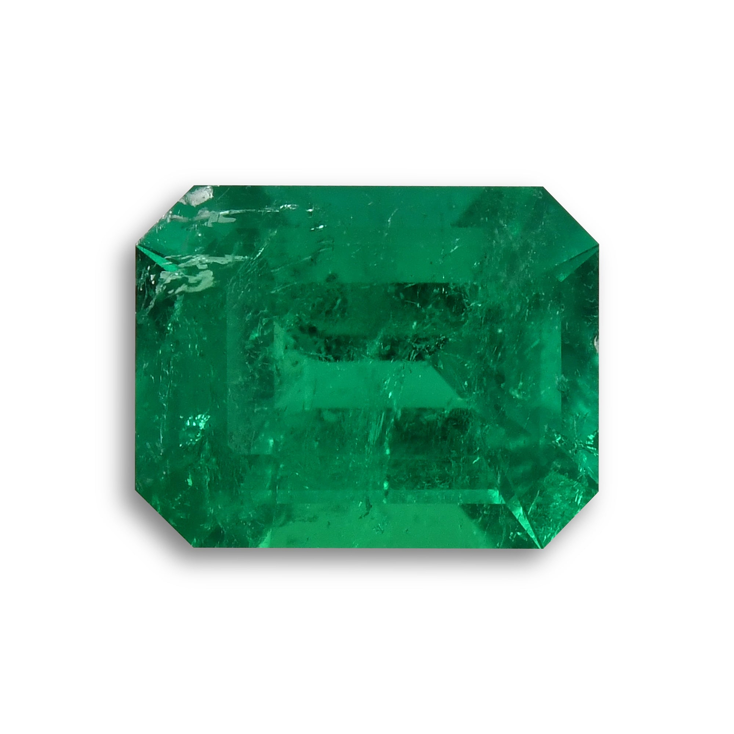 1.16 Carat Green COLOMBIAN Emerald Emerald CD