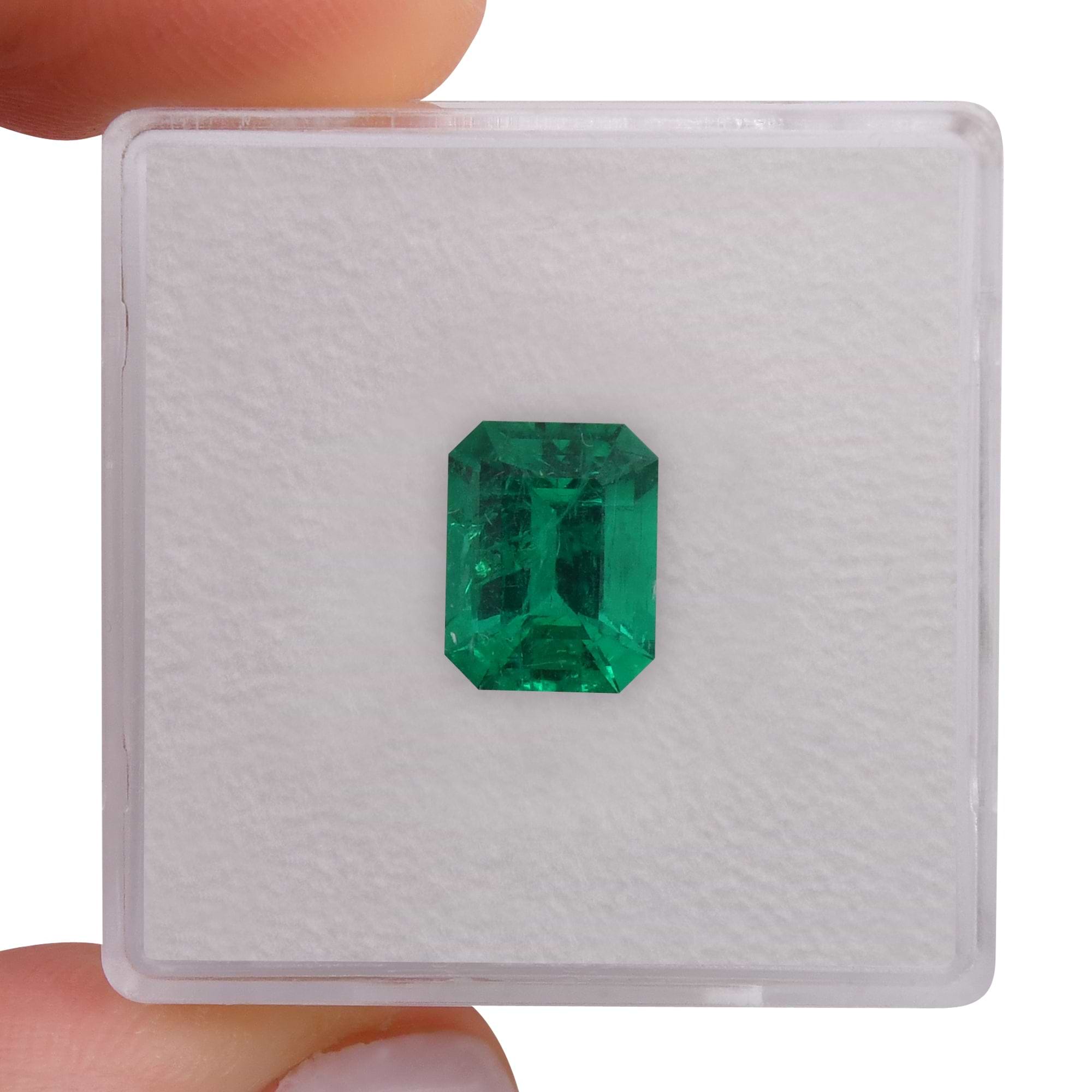 送料無料 百貨店 1.87 LEIBISH | CD Emerald Emerald COLOMBIAN Green Carat その他