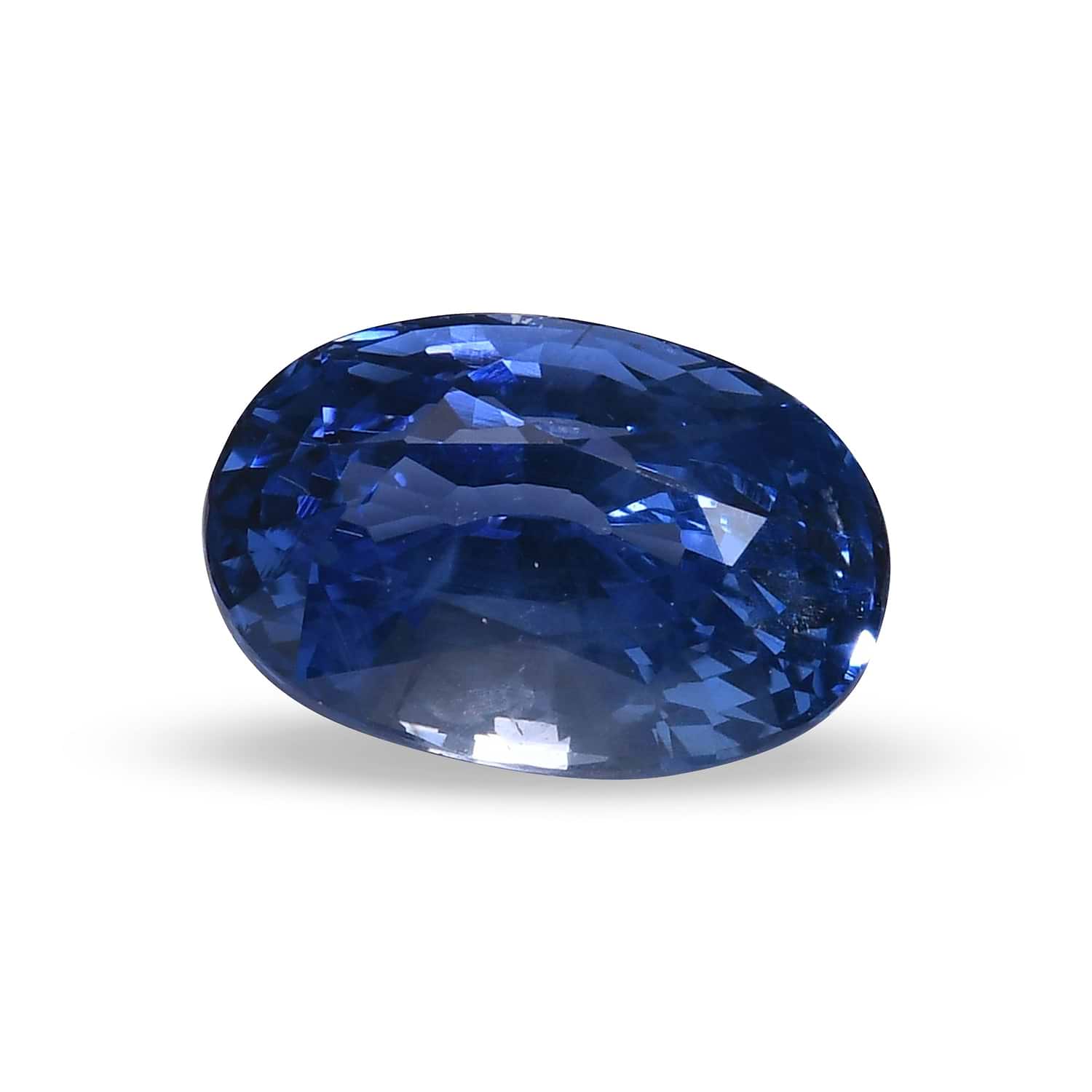 3.05 Carat Blue SRI LANKAN Oval Sapphire GIA