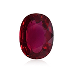4.04 Carat Red MOZAMBICAN Oval Ruby CD