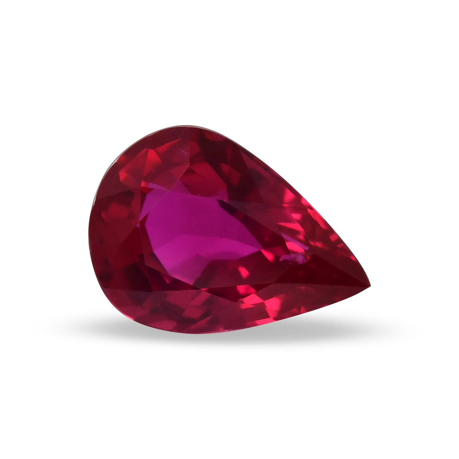 1.20 Carat Red MOZAMBICAN Pear Ruby CD