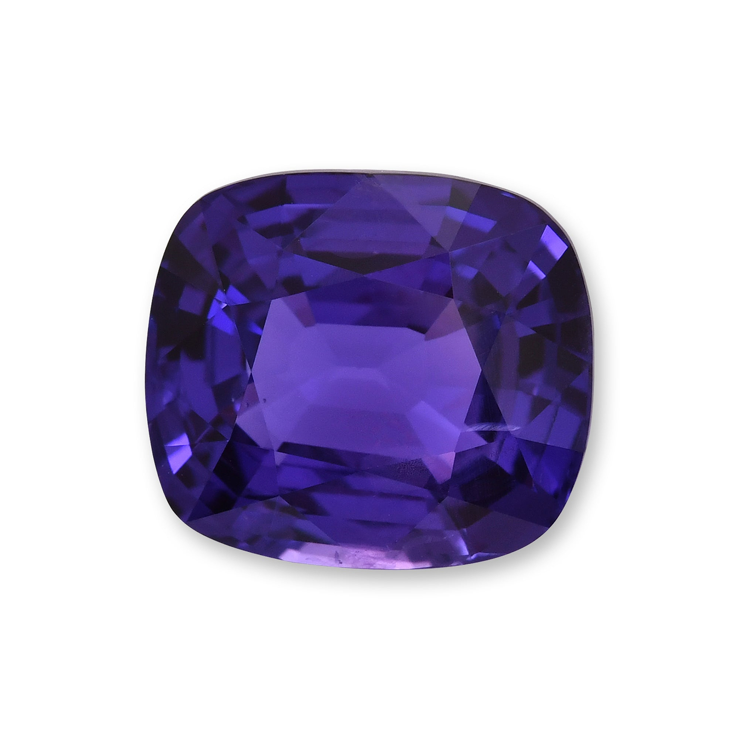 8.49 Carat Purple SRI LANKAN Cushion Sapphire CD