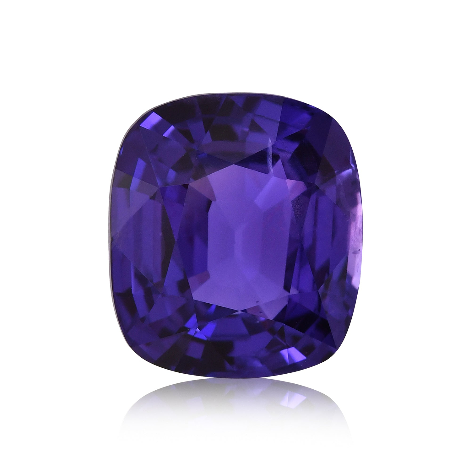 8.49 Carat Purple SRI LANKAN Cushion Sapphire CD