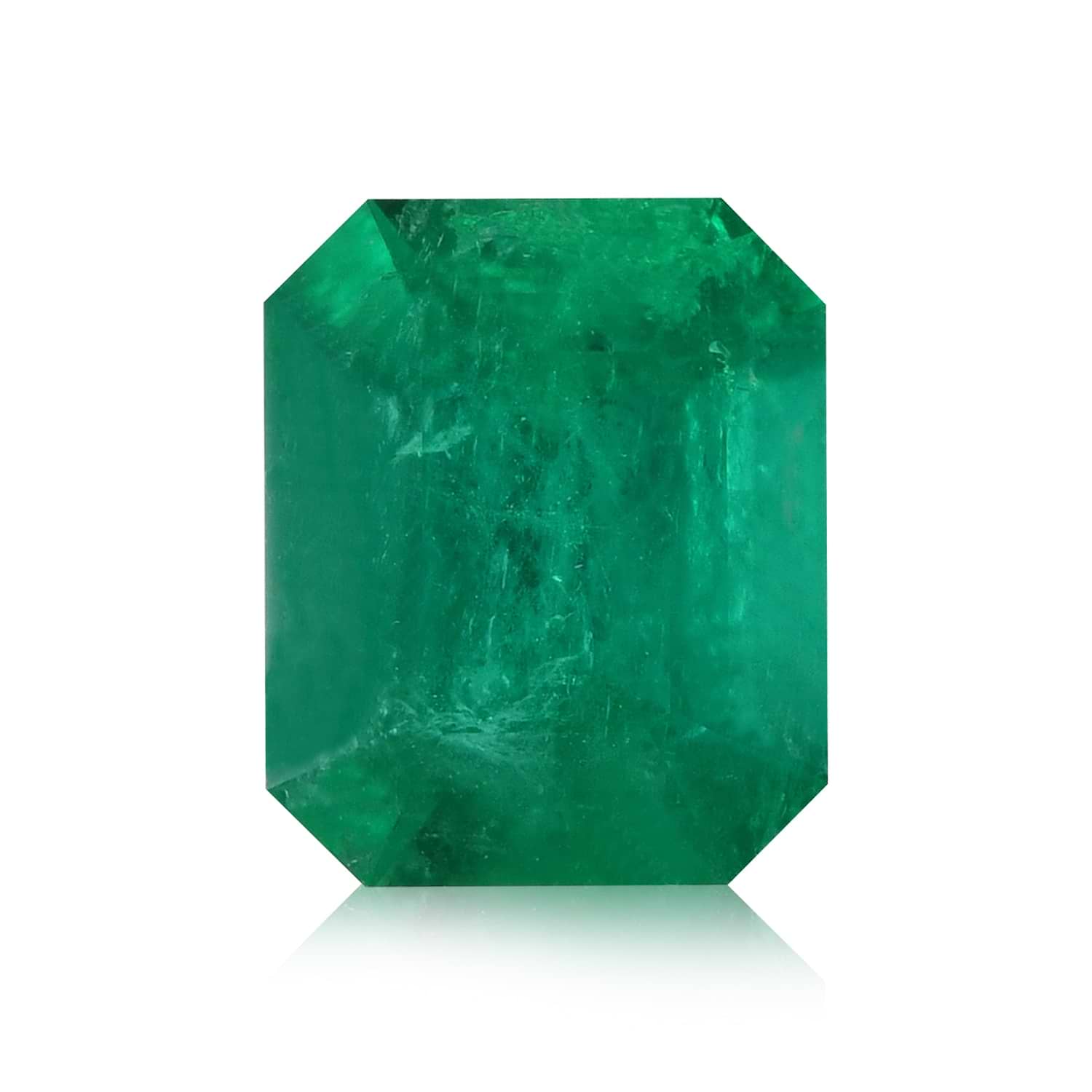 1.85 Carat Green COLOMBIAN Emerald Emerald CD