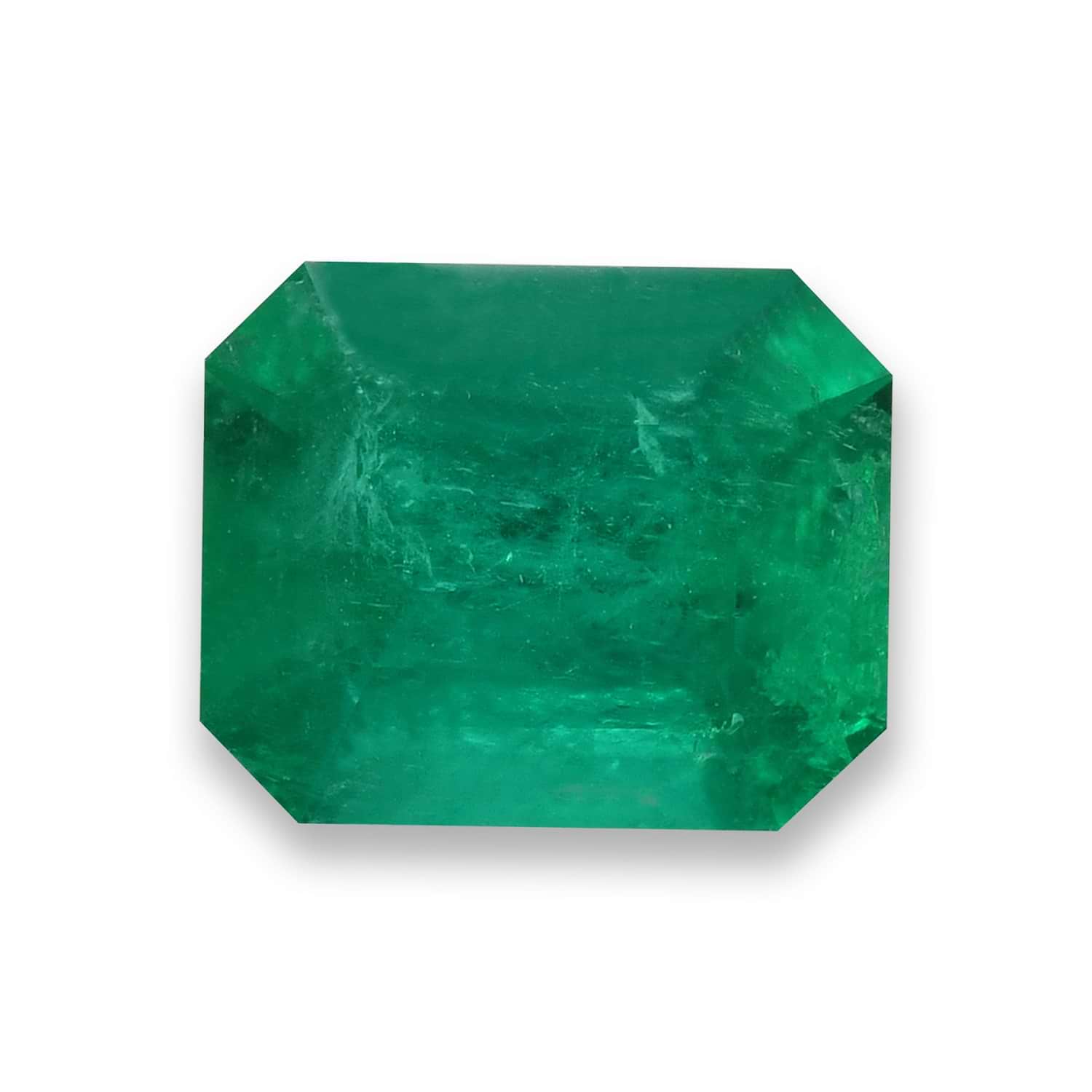 1.85 Carat Green COLOMBIAN Emerald Emerald CD