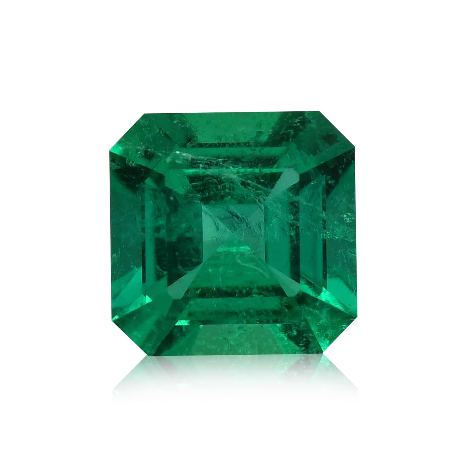 1.12 Carat Green COLOMBIAN Emerald Emerald CD