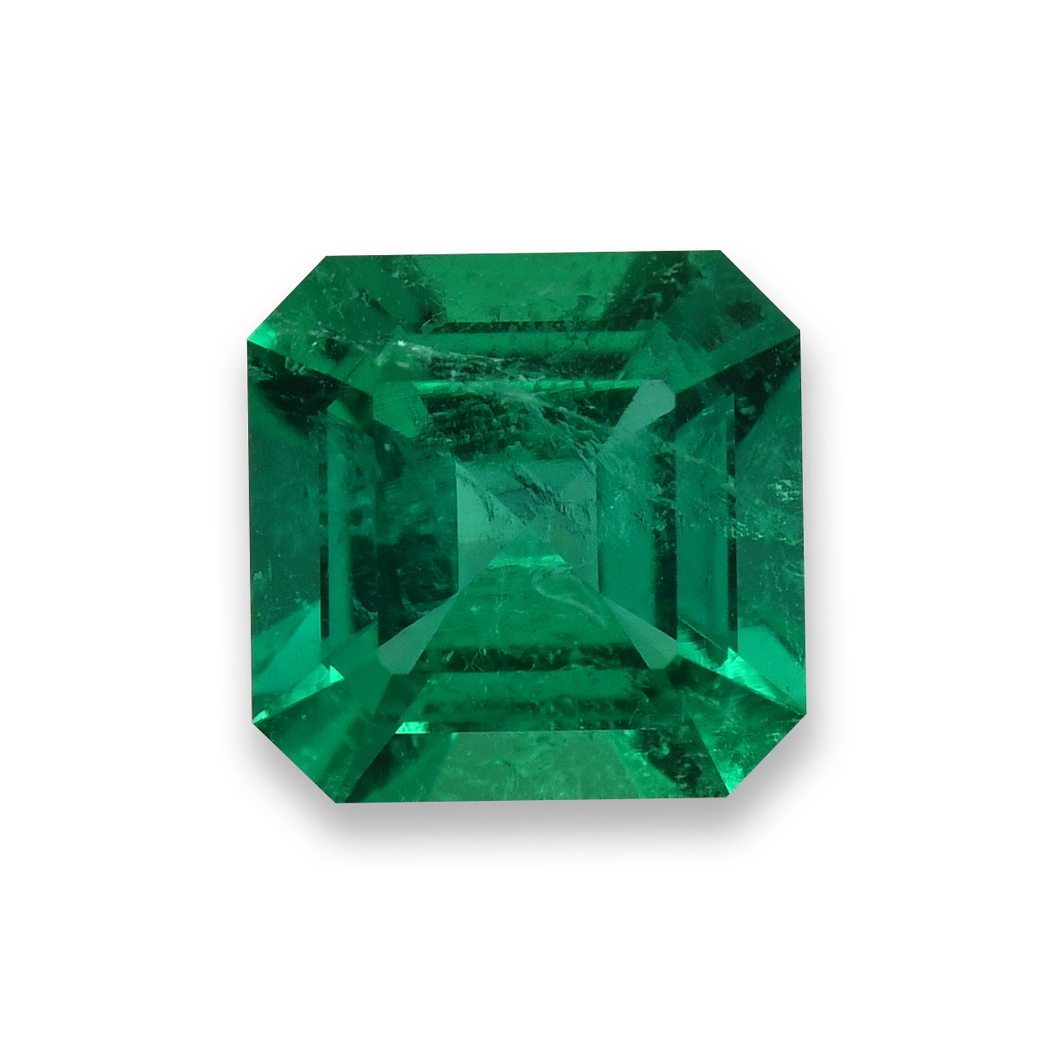 1.12 Carat Green COLOMBIAN Emerald Emerald CD