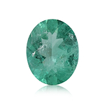 5.76 Carat Green COLOMBIAN Oval Muzo Emerald MUZO