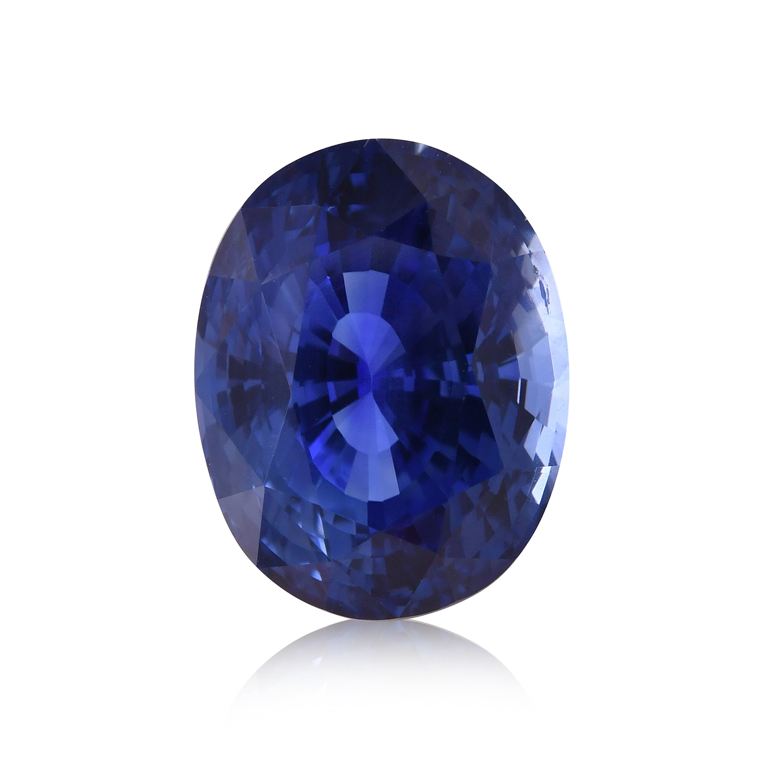 27.12 Carat Blue SRI LANKAN Oval Sapphire AGL