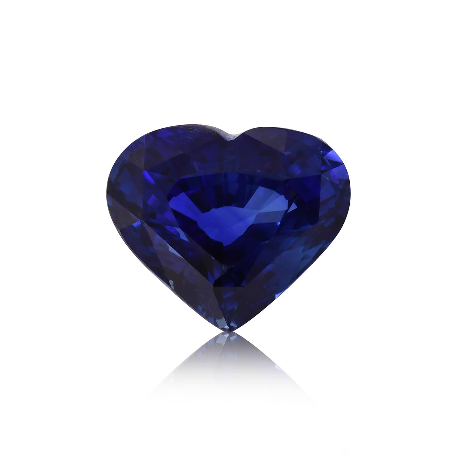 8.11 Carat Blue SRI LANKAN Heart Sapphire AGL