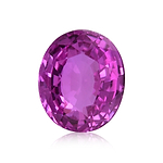3.13 Carat Pink MADAGASCAR Oval Sapphire CD