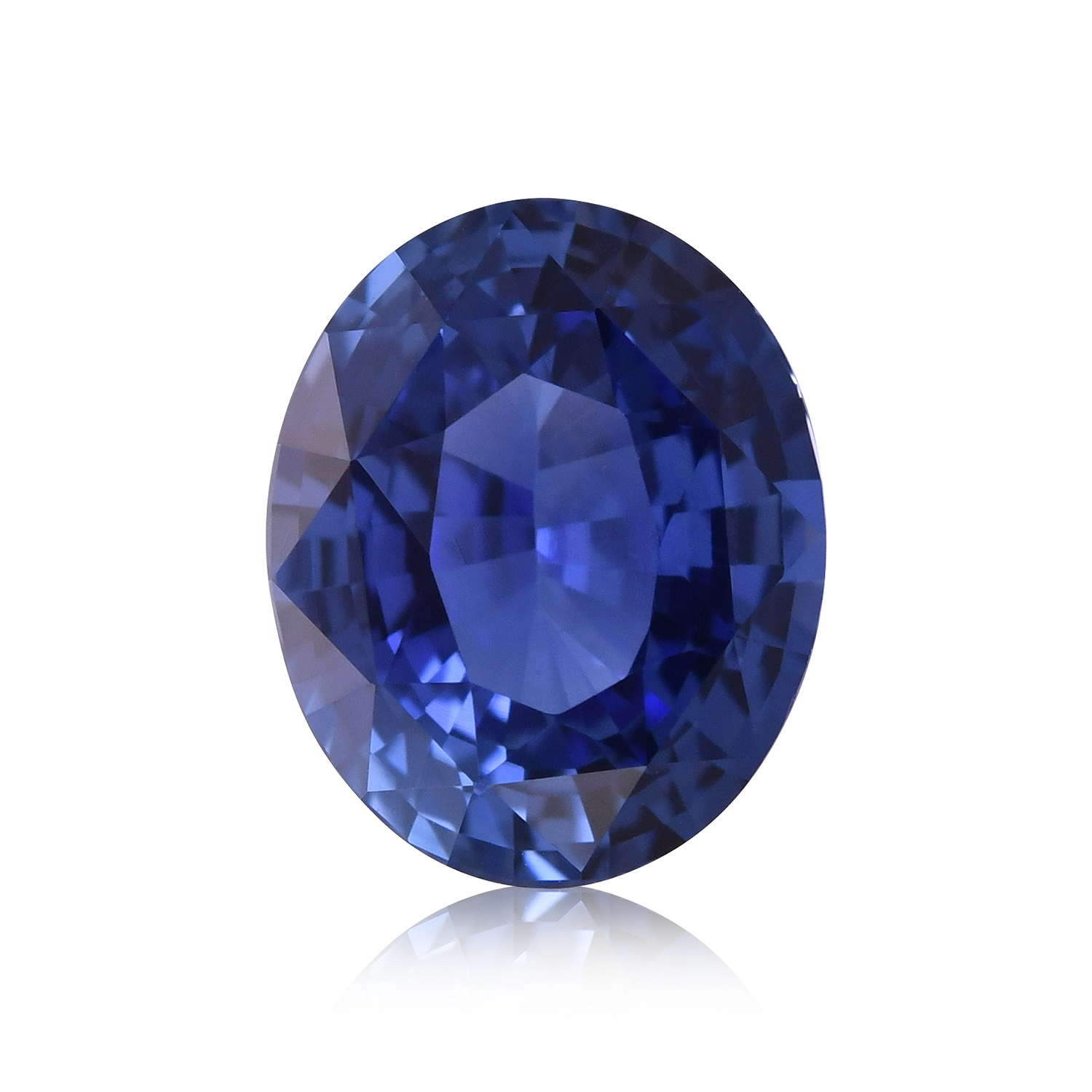 3.25 Carat Blue SRI LANKAN Oval Sapphire CD