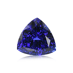 13.31 Carat Blue TANZANIAN Trilliant Tanzanite GWLAB