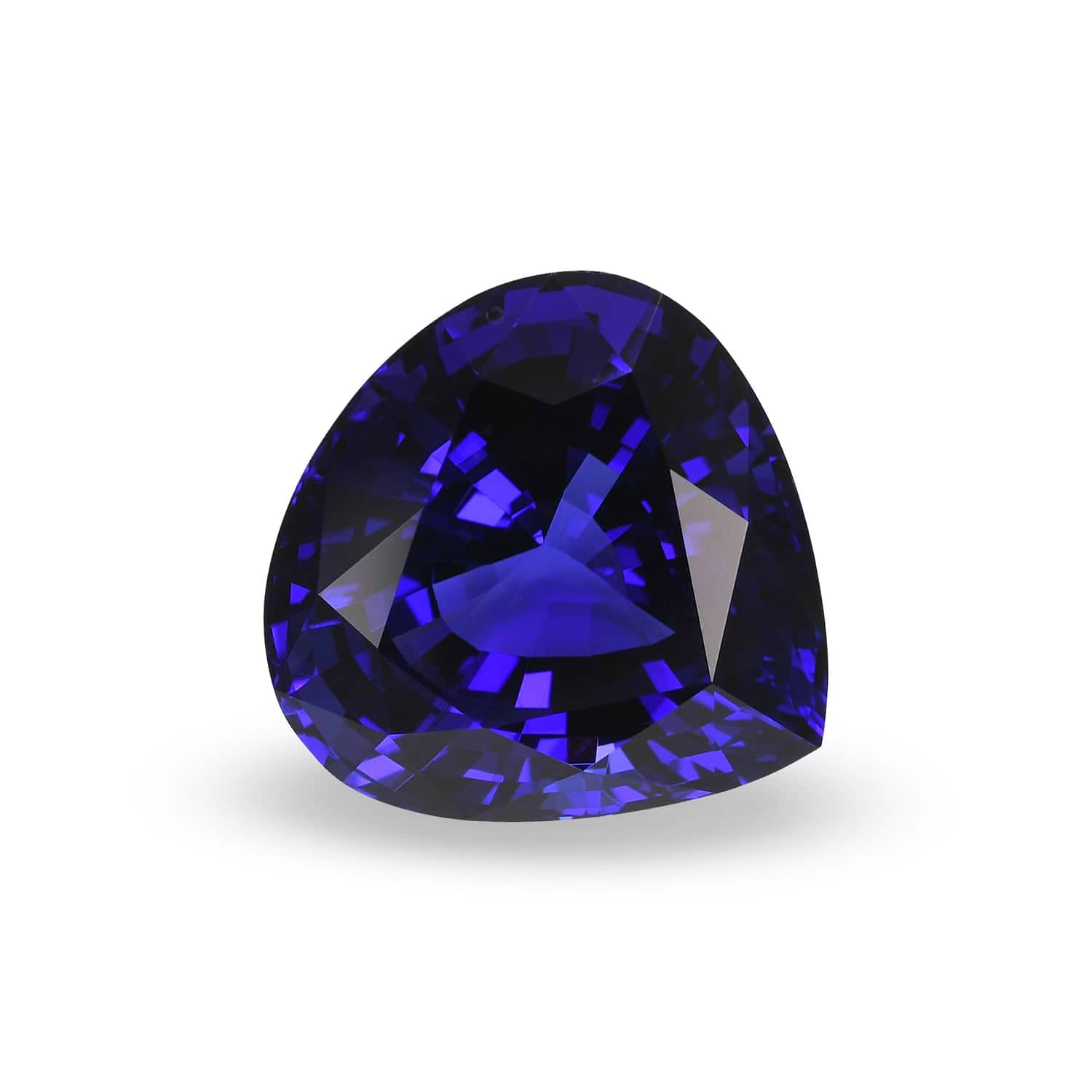 14.08 Carat Blue TANZANIAN Trilliant Tanzanite GWLAB