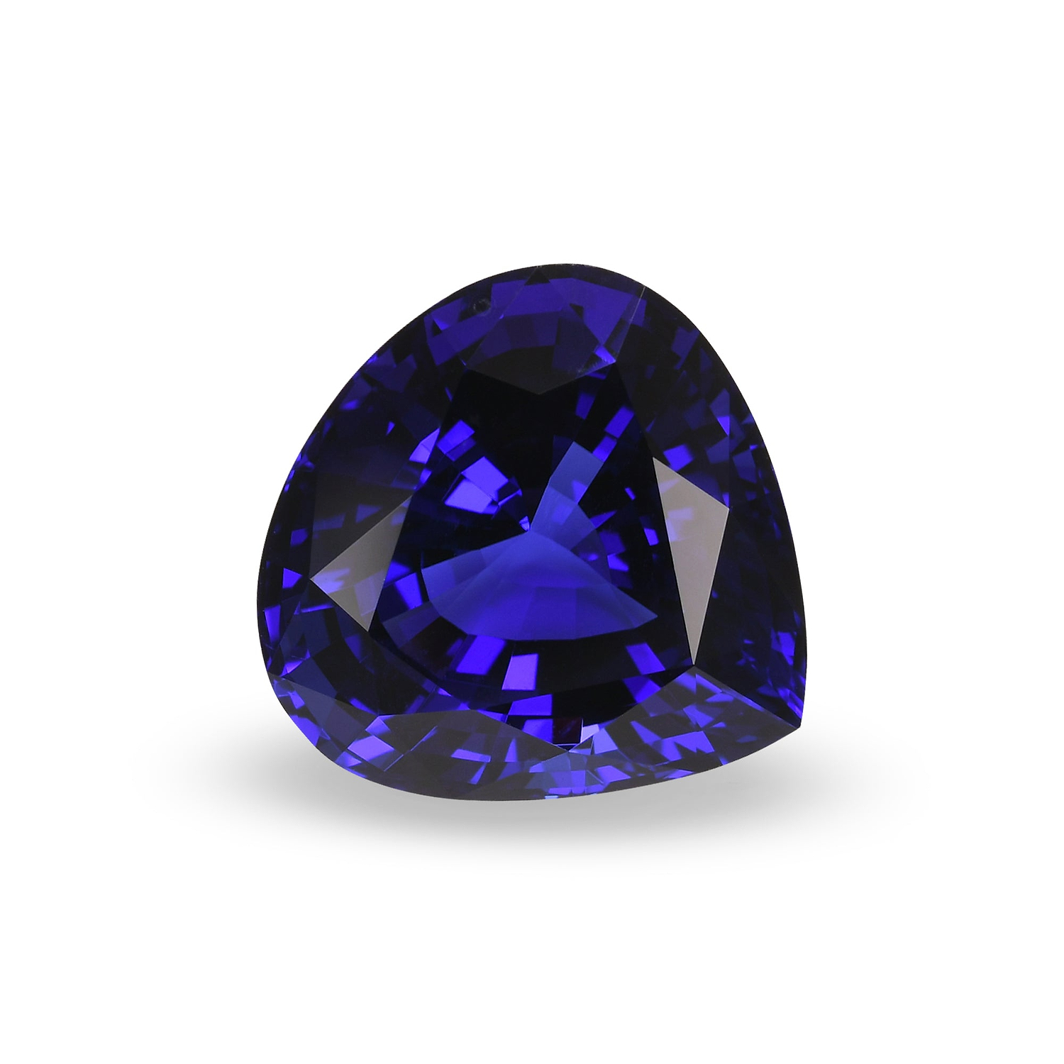 14.08 Carat Blue TANZANIAN Trilliant Tanzanite GWLAB