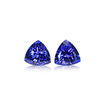 16.42 Carat Blue TANZANIAN Trilliant Tanzanite GWLAB