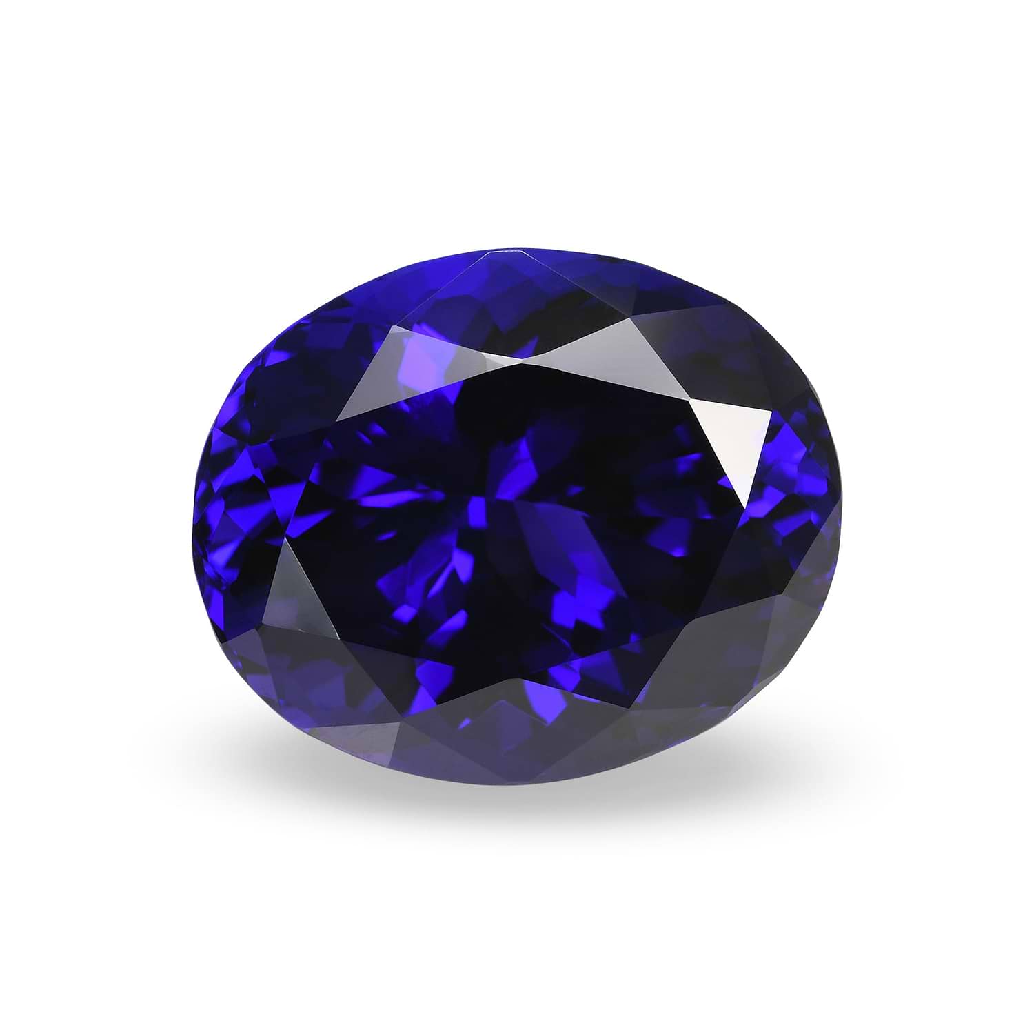 95.99 Carat Blue TANZANIAN Oval Tanzanite GWLAB