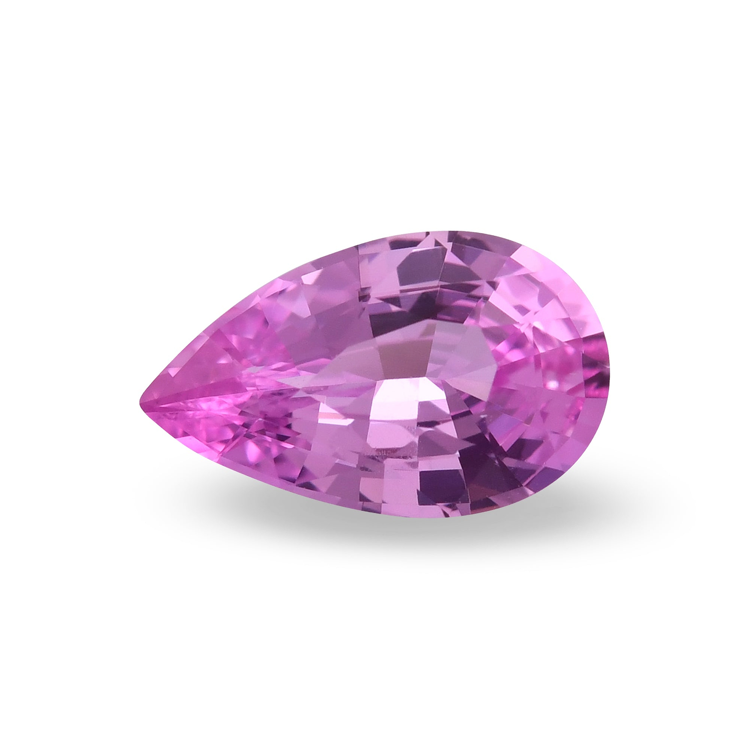 1.38 Carat Pink MADAGASCAR Pear Sapphire