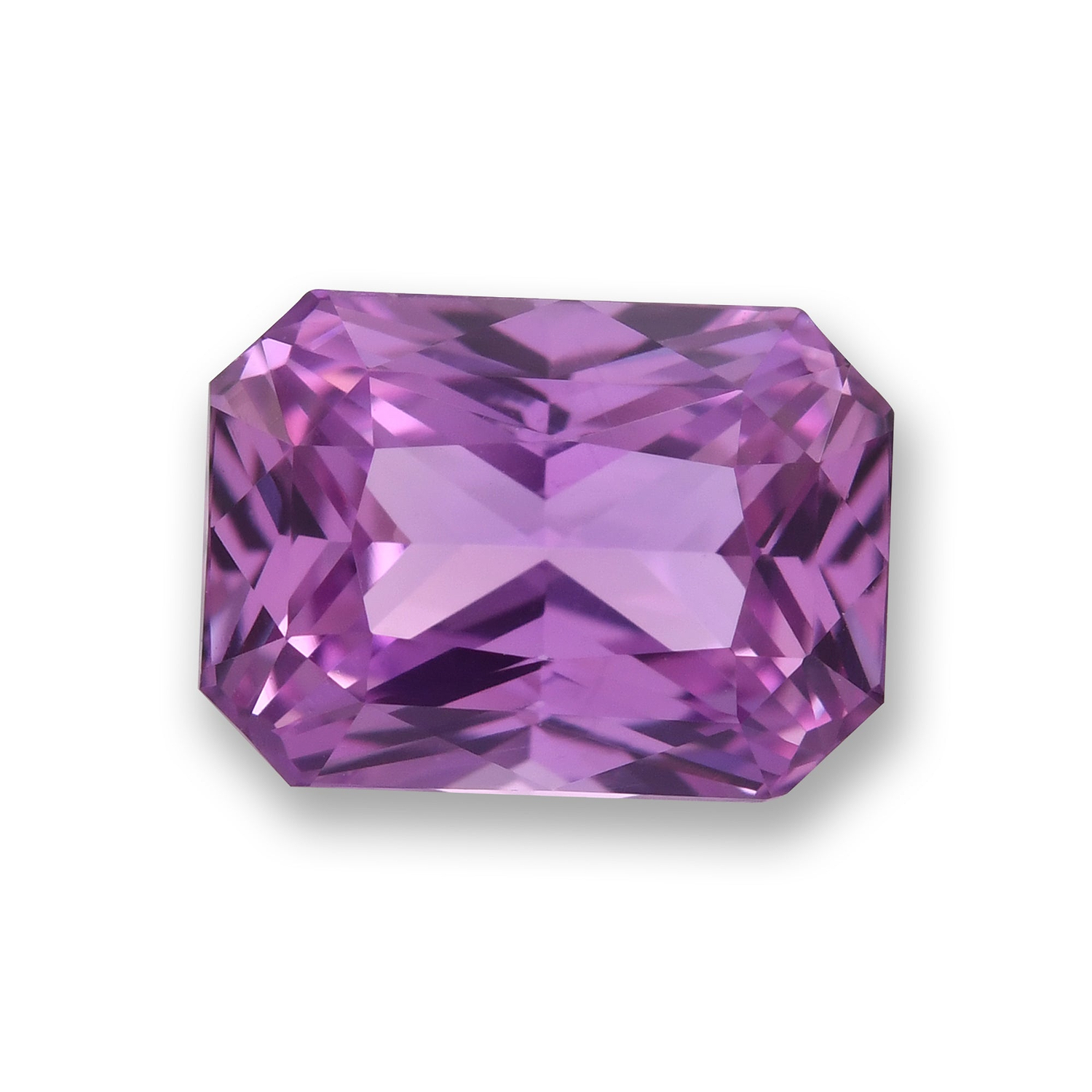 2.22 Carat Purple MADAGASCAR Radiant Sapphire