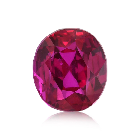 3.07 Carat Red BURMESE Oval Ruby AGL No Heat