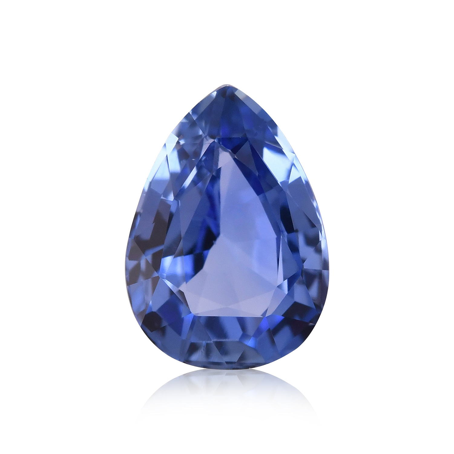 1.54 Carat Blue SRI LANKAN Pear Sapphire