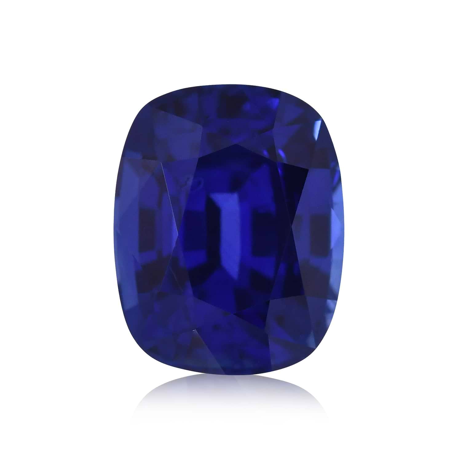 1.66 Carat Blue SRI LANKAN Cushion Sapphire