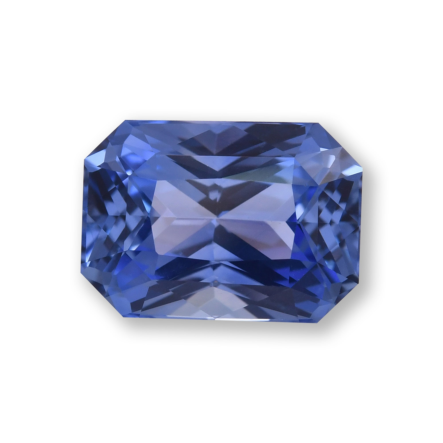 5.12 Carat Blue SRI LANKAN Radiant Sapphire CD