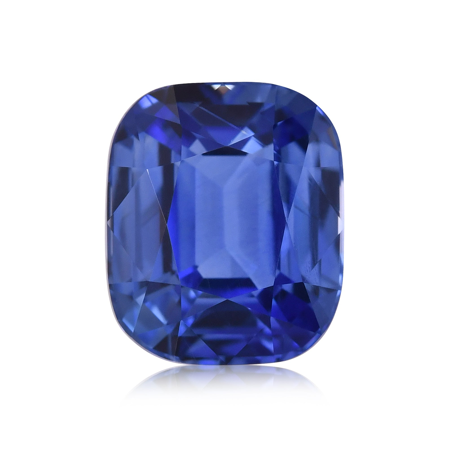 5.07 Carat Blue SRI LANKAN Cushion Sapphire CD