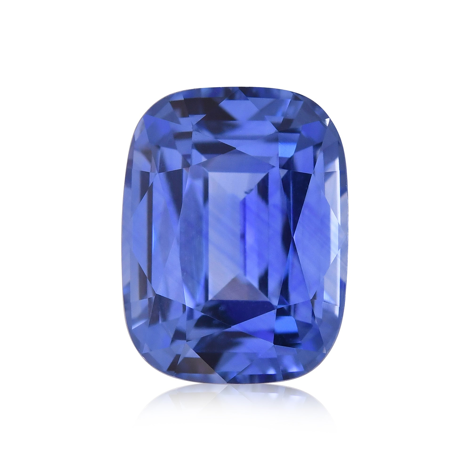 5.15 Carat Blue SRI LANKAN Cushion Sapphire CD