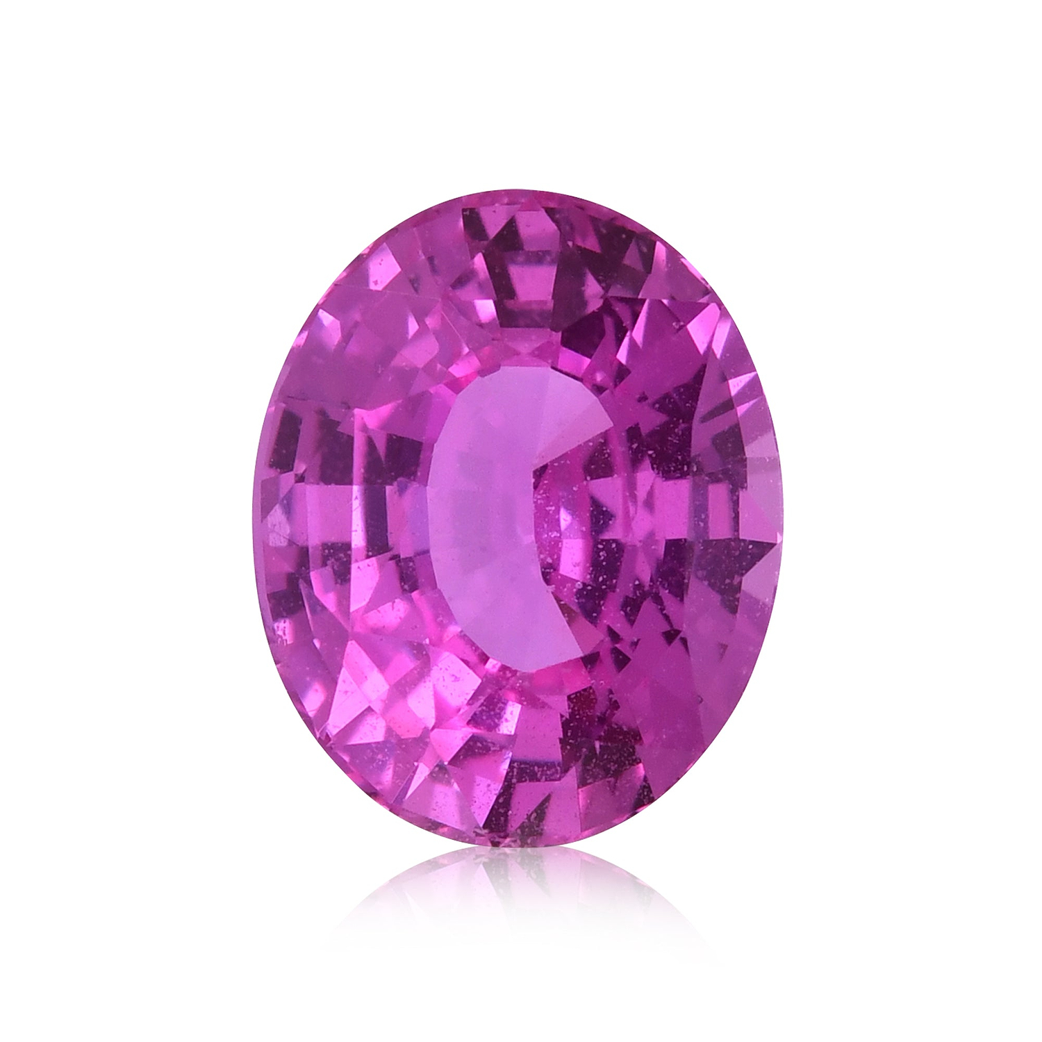 3.58 Carat Pink MADAGASCAR Oval Sapphire CD
