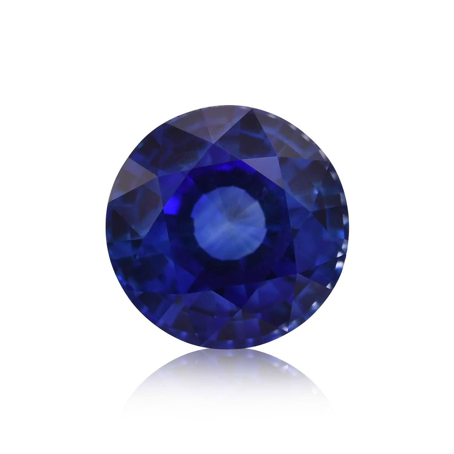1.59 Carat Blue SRI LANKAN Round Sapphire