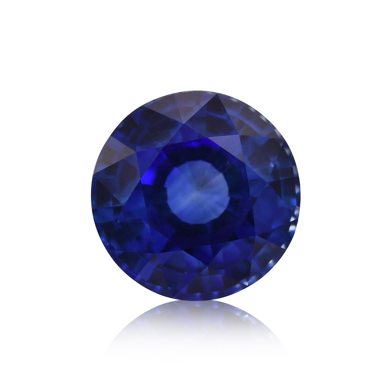 1.59 Carat Blue SRI LANKAN Round Sapphire