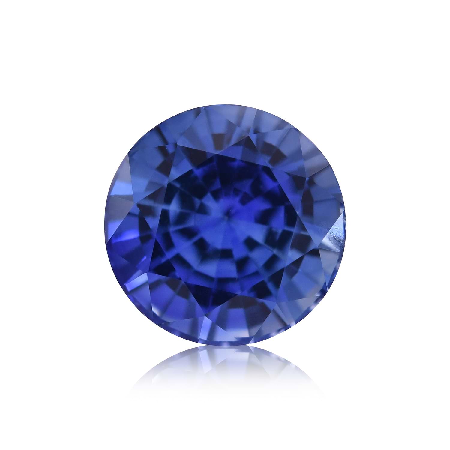 1.67 Carat Blue SRI LANKAN Round Sapphire