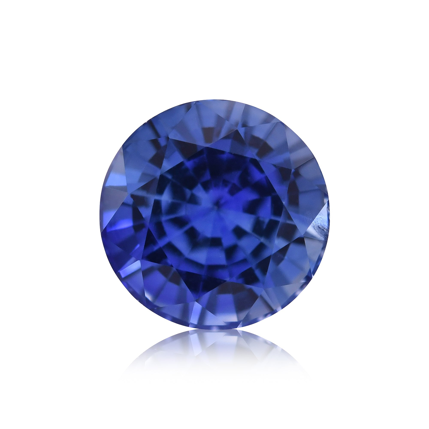 1.67 Carat Blue SRI LANKAN Round Sapphire
