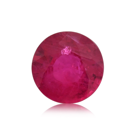 1.81 Carat Red MOZAMBIQUE Round Ruby