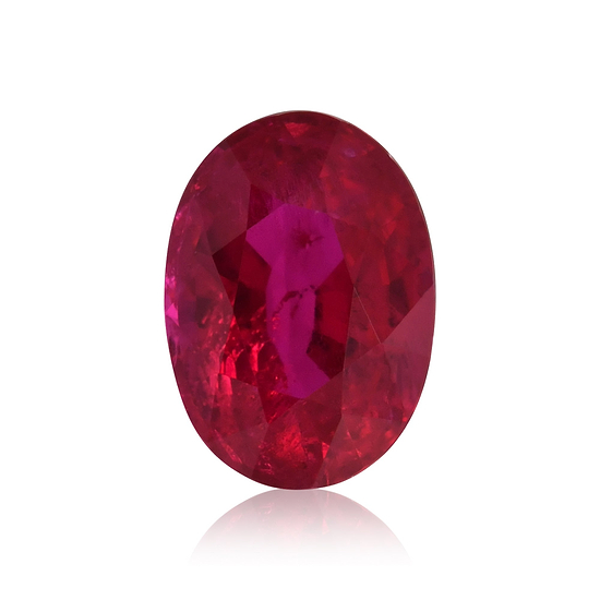 1.02 Carat Red MOZAMBIQUE Oval Ruby