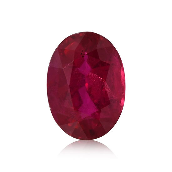 1.13 Carat Red MOZAMBIQUE Oval Ruby