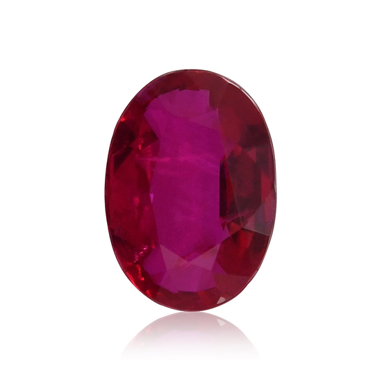 1.01 Carat Red MOZAMBIQUE Oval Ruby