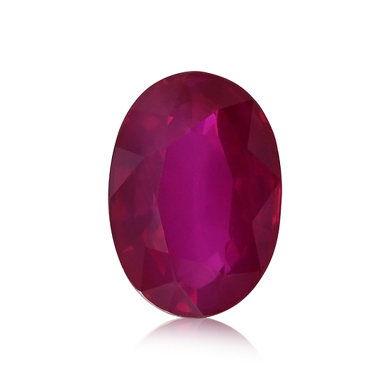 1.06 Carat Red MOZAMBIQUE Oval Ruby
