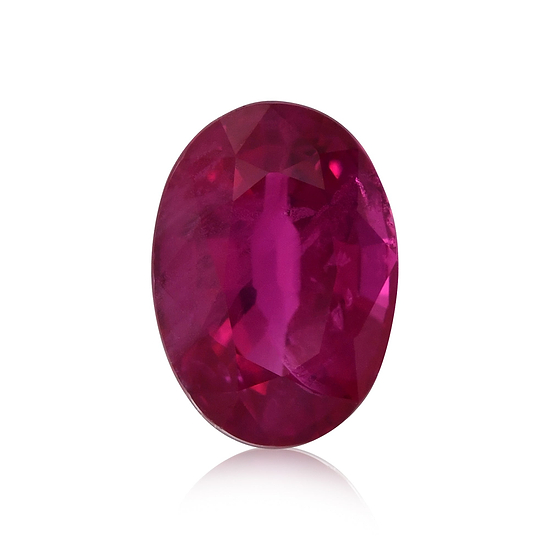 1.05 Carat Red MOZAMBIQUE Oval Ruby