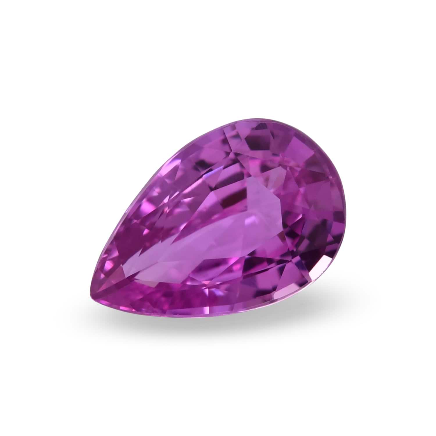 1.55 Carat Pink MADAGASCAR Pear Sapphire