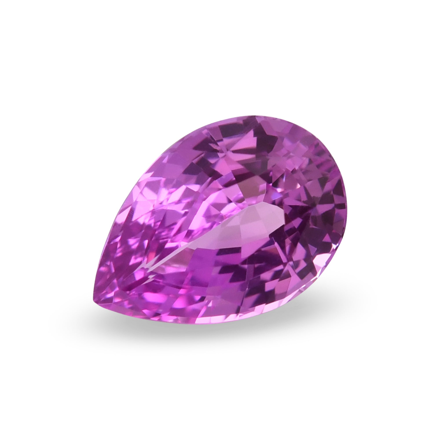 1.57 Carat Pink MADAGASCAR Pear Sapphire